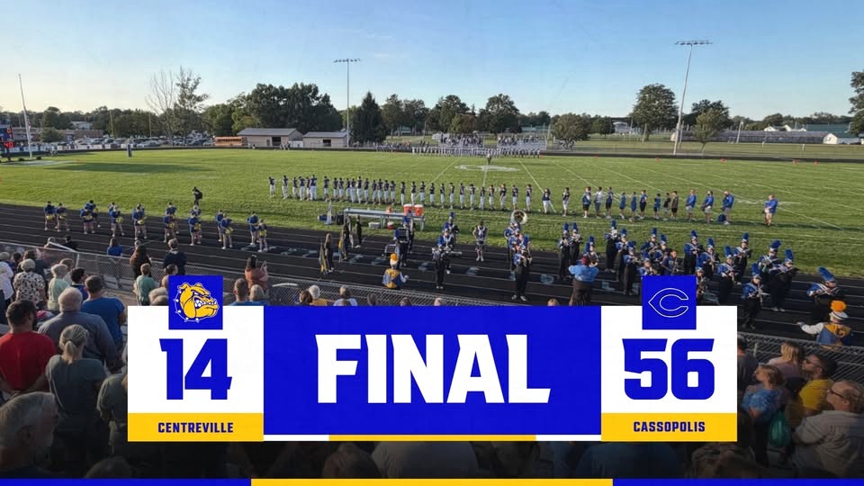 Centreville falls at home to Cassopolis 56-14